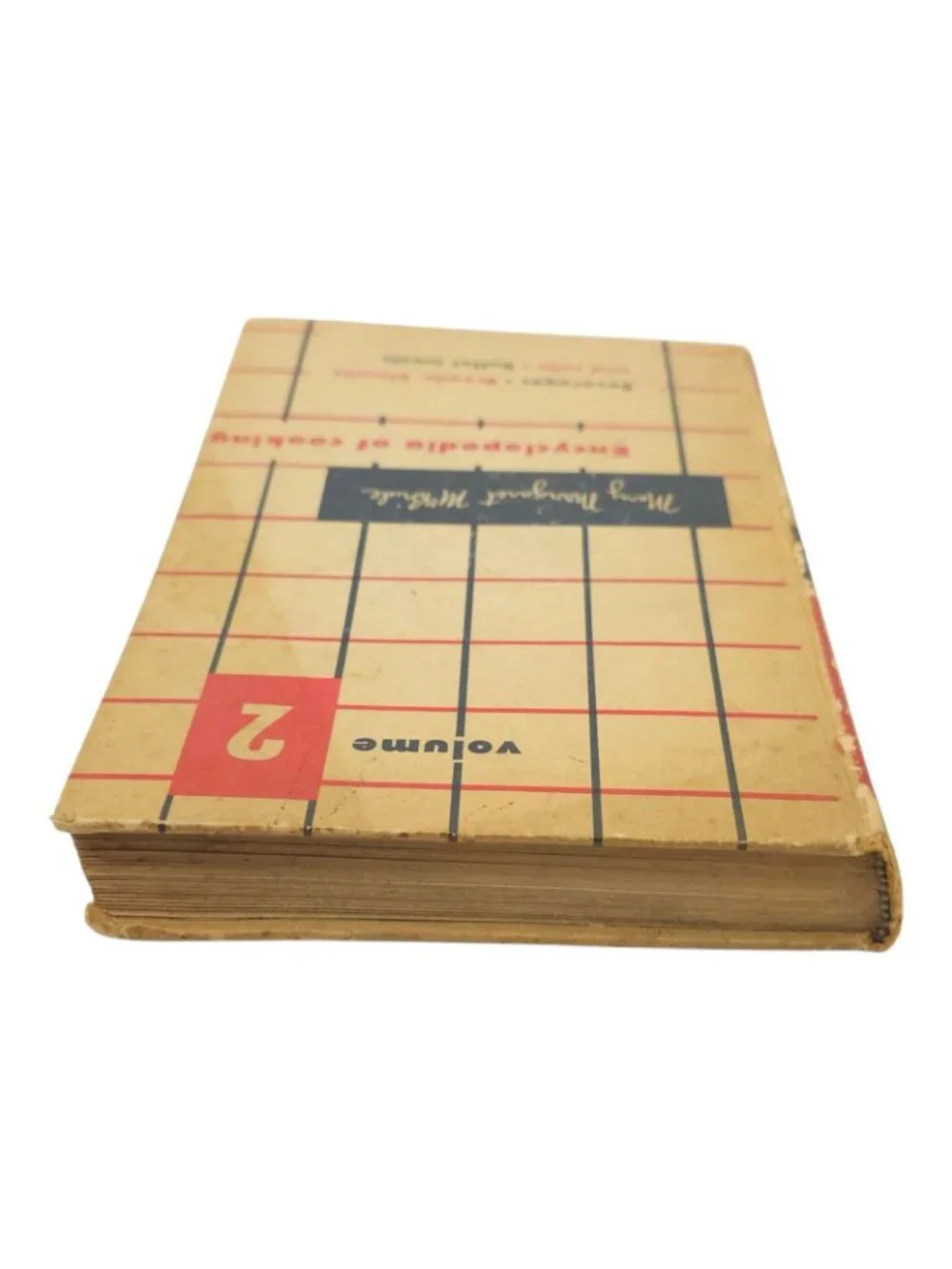 Mary Margaret McBride Encyclopedia of Cooking Volume 2 Vintage 1958 Cookbook HC